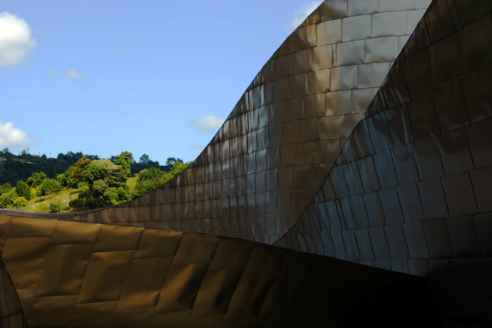 Look of Bilbao Guggenheim Museum