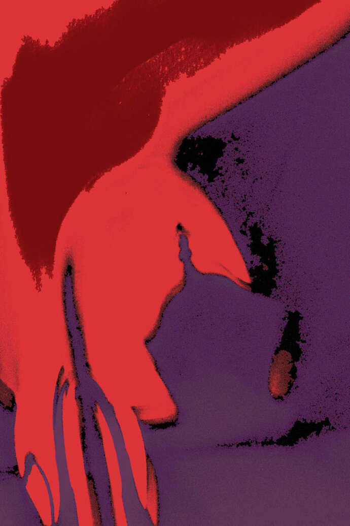 Destellos 11 Morado y rojo